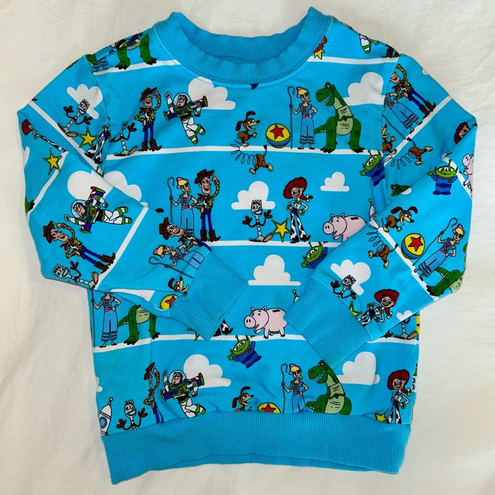 Little Sleepies Toy Story pals sweatshirt 2T